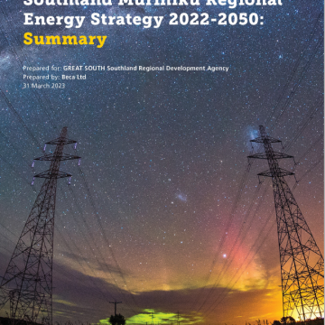 Southland Murihiku Regional Energy Strategy (SUMMARY)