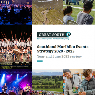 Southland Murihiku Events Strategy 2020 - 2025: YE June 2023 review